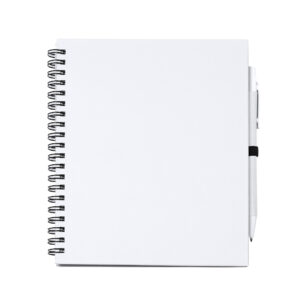 Duvi - Quaderno ad anelli a spirale con penna Eco cm 15x18,2