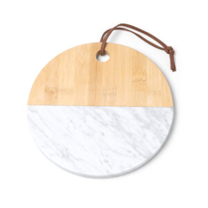 Valdy - Tagliere In Marmo E Bamboo