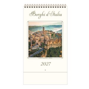 Borghi d’Italia - Calendario Illustrato Anticato cm 15,5x30